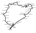 Grafik 2: Start-und-Ziel-Schleife in Verbindung mit der Nordschleife