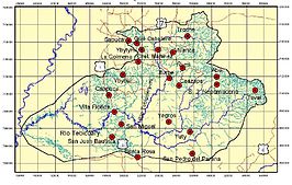 het stroomgebied van de Tebicuary rivier