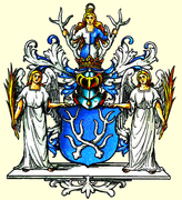 Wappen der Grafen zu Dohna in Kranes schlesischem Wappenbuch