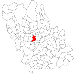 Dumbrăvești – Mappa