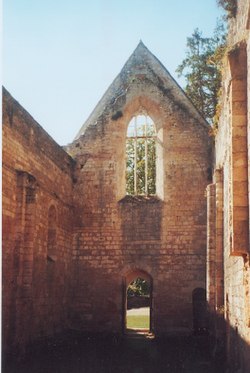 Ruine der Klosterkirche