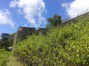 Das Fort von Balibo.