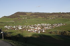 Gansigen vom Weiler Galten aus gesehen