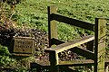 A wooden stile in Kent