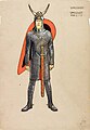 Costume design for Macduff, from Shakespeare's Macbeth.