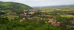 Vedere panoramică a orașului Vașcău