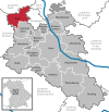 Lage der Gemeinde Rohr im Landkreis Roth