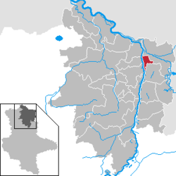 Sandau (Elbe) – Mappa