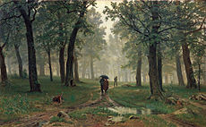 Regen im Eichenwald (1891)