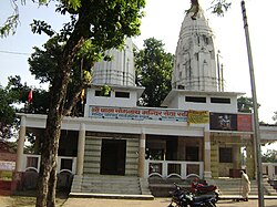 Der dem Hindu-Gott Shiva geweihte Somnath-Tempel in Deoria