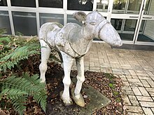 Ray Woolard: Moose in High Heeled Sneakers, cast aluminium. 1972. Photograph: Merle Hathaway