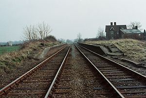 Ansicht des Bahnhofs (1983)