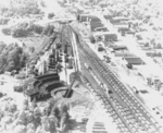 Aerial view of Victoria, Virginia, on Page's Virginian Railway