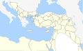 Map of Ottoman Empire at the beginning of 20th century with clearly defined "Albanian" vilayets