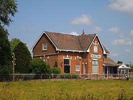 Voormalig station Vrouwbuurtstermolen anno 2013