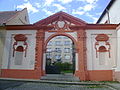 Tor vom ehemaligen Schloss Žlutice