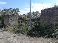 Remains of the walls