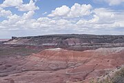 View of the painted desert off I-40 (US HWY 66)