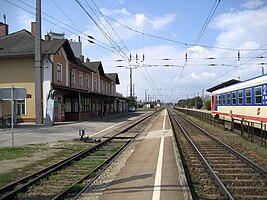 Bahnhof Absdorf-Hippersdorf (vor dem Umbau)