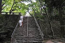 Treppe zur Haupthalle