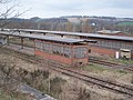 Bahnstei­ge im Bahn­hof Wech­sel­burg (2016)