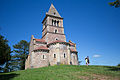 Kirche auf dem Mont Dun