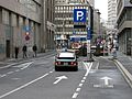 Entrance to the former Aldringen underground parking garage