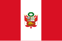 Flag of Peruvian resistance movement in the War of the Pacific