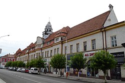 Rădăuți County prefecture building of the interwar period.