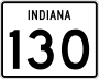 State Road 130 marker