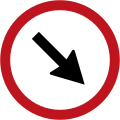 R36-2 Keep right