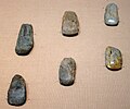 Die frühesten bekannten polierten Steinwerkzeuge der Welt. Japanische Altsteinzeit 30.000 v. Chr.