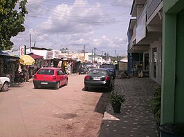 Straat in Pacaraima