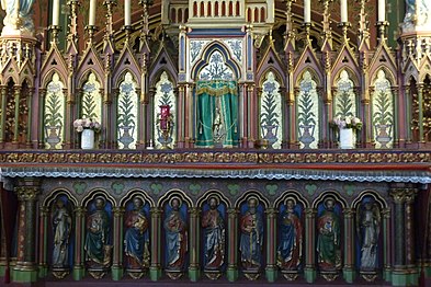 Decoration of the altar