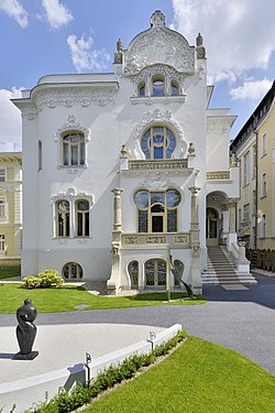 ResoArt Villa, Fotós: Glázer Attila, A Kőrössy-villa (ma ResoArt Villa) Budapest VII. kerület, Városligeti fasor 47.