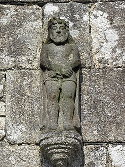 An "Ecce Homo" on the church gable