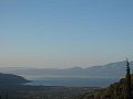 Άποψη της λίμνης Τριχωνίδα.