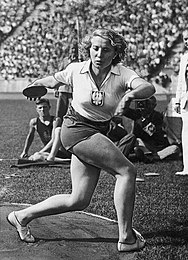 Nach Bronze in 1932 und Silber 1936 belegte Jadwiga Wajs nun Rang vier