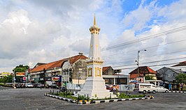 Kruispunt in Yogyakarta