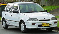 Holden Barina 5-door (MH, Australia)