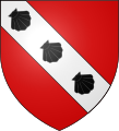 Coat of arms of the Heu family.