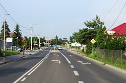 Road through Grądy