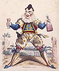 Joseph Grimaldi as Clown