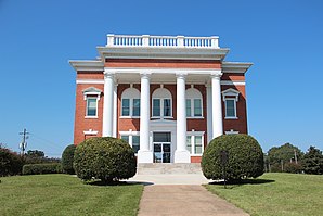 Das Murray County Courthouse in Chatsworth, seit 1980 im NRHP gelistet[1]