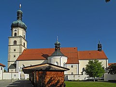 Südansicht der Wallfahrtskirche