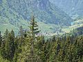 Auf dem Weg zur Bannalp: Blick auf Oberrickenbach