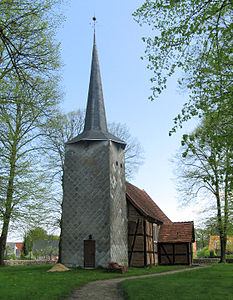 Dorfkirche in Porep