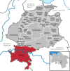 Lage der Stadt Rinteln im Landkreis Schaumburg