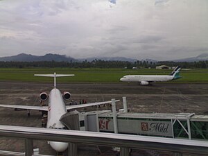 Sam Ratulangi vliegveld bij Manado