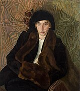 Stanisław Ignacy WItkiewicz, Portret Eugenii Dunin-Borkowskiej, 1912